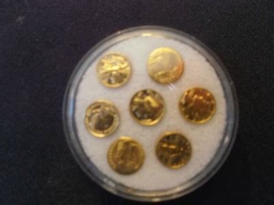 MINI GOLD COINS VARIETY SET OF 7 | #440480336