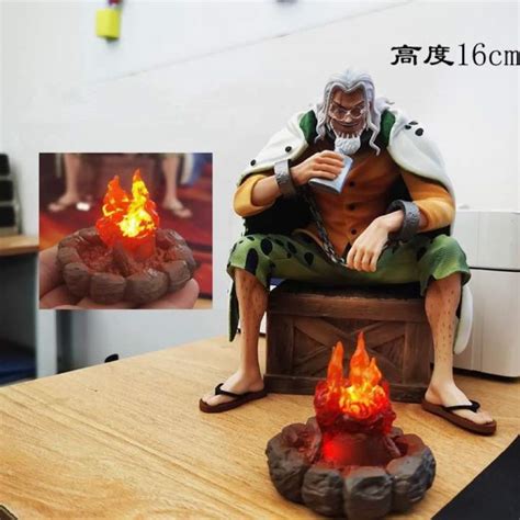 โมเดลวนพช One Piece Rayleigh LED Light Bonfire Ver 16cm GK Dark