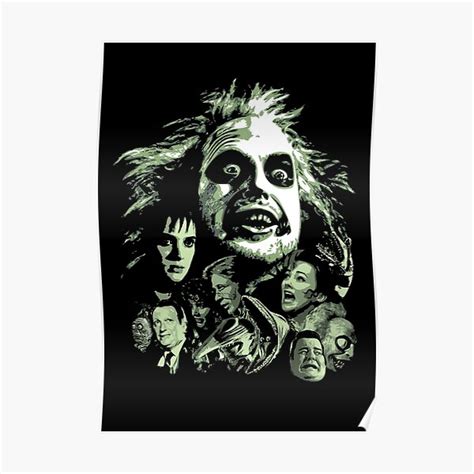 Beetlejuice Poster For Sale By Dcdesign Redbubble