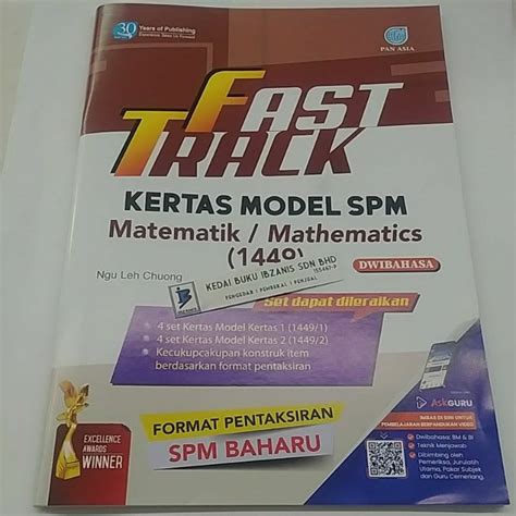 Fast Track Kertas Model Spm Matematik Mathematics Shopee Malaysia