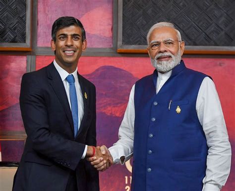 G20 When Rishi Sunak Met Narendra Modi In Bali