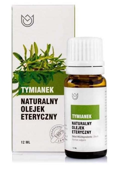 Naturalny Olejek Eteryczny Tymianek Ml Nz Naturalne Aromaty