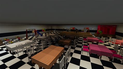 My Fnaf Pizzeria Minecraft Map