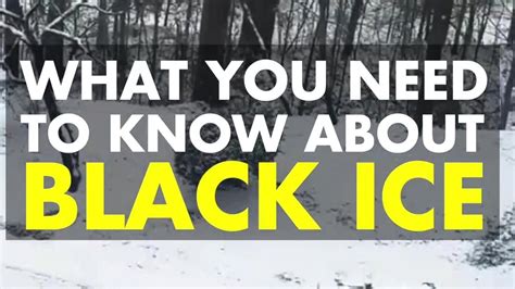 What to Do If You Encounter Black Ice - Videos from The Weather Channel