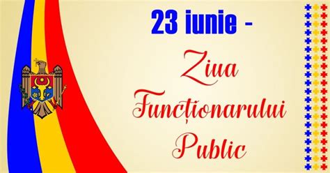 Mesaj de felicitare cu prilejul Zilei Funcționarului Public