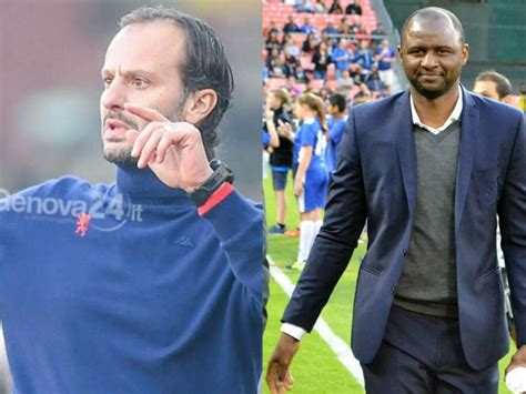 Vieira Il Nuovo Allenatore Del Genoa C L Ufficialit Contratto