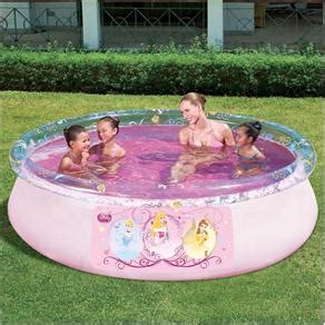 PISCINA INFANTIL INFLÁVEL PRINCESAS DISNEY FAST SET 1080 LITROS GTIN