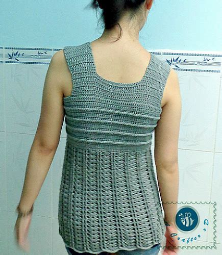 Ravelry Wide Strap Tank Top Pattern By Maz Kwok