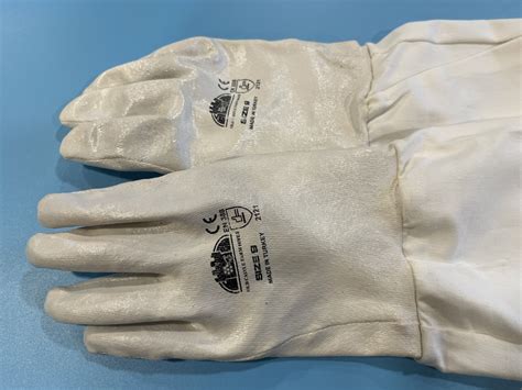 Nitrilecloth Beekeeping Gloves Old Castle Farm Hives