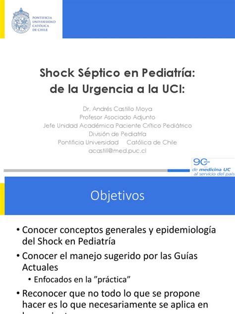 Shock Séptico En Pediatría De La Urgencia A La Uci Pdf Septicemia