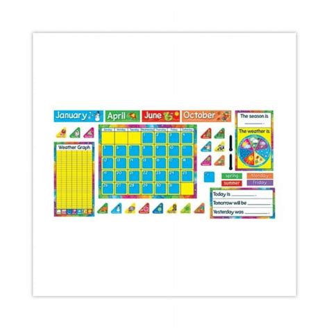 Year Around Calendar Bulletin Board Set 22 X 17 Bundle Of 2 Sets