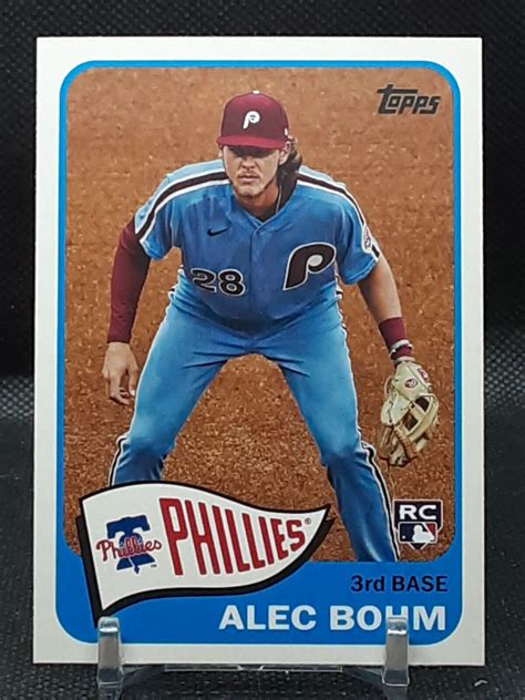 ALEC BOHM 2021 MOSAIC ROOKIE PHILLIES EBay