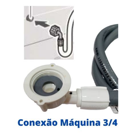 Mangueira Entrada Maquina Lavar Mt Brastemp Electrolux Em Promo O