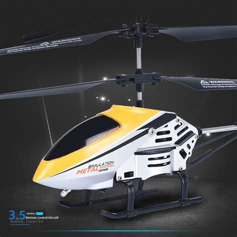 Remote Control Aircraft Alloy Toy Remote Control Helicopter Children's Toy Wireless Aircraft ...