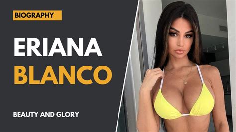 Eriana Blanco American Bikini Model Influencer Biography YouTube