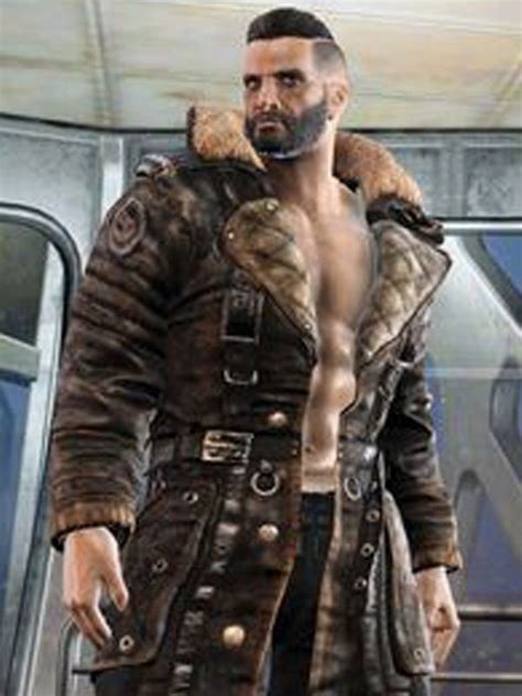 Elder Maxson Fallout 4 Brown Leather Trench Coat