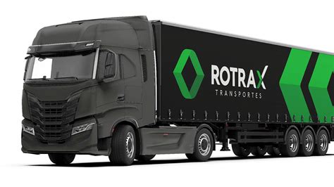 Rotrax Transportes Identidade Visual On Behance