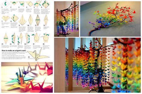 Guide On How To Create A Colorful Rainbow DIY Crane Curtain Video