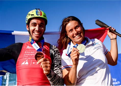 Voile Lauriane Nolot Championne Du Monde Axel Mazella En Bronze