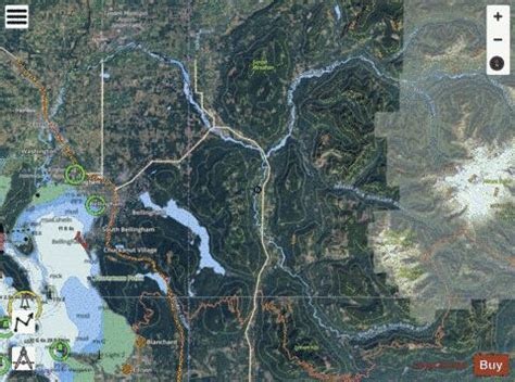 Lower Nooksack River Fishing Map | Nautical Charts App