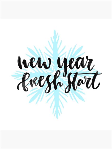 "New Year Fresh Start" Postcard for Sale by babaeupho | Redbubble