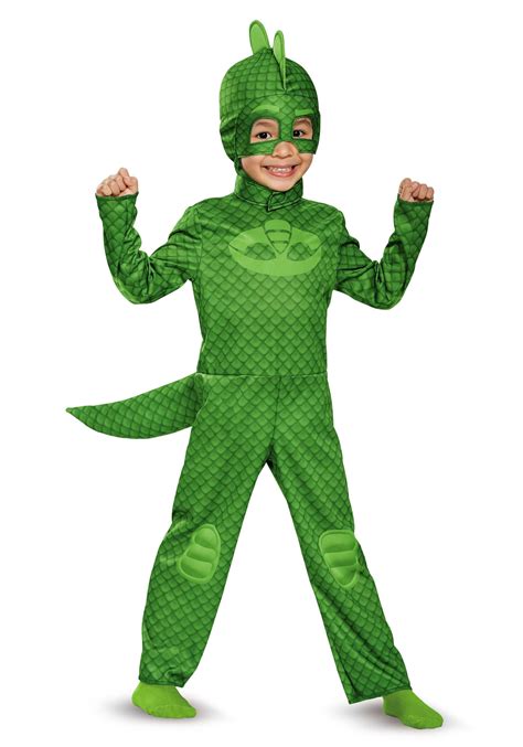 Pj Masks Classic Gekko Costume For Toddlers