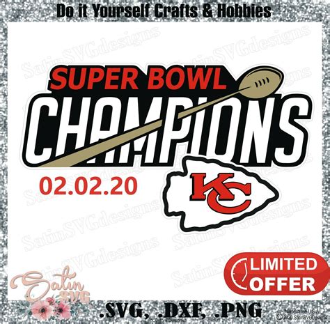 Kansas City Chiefs Super Bowl New Custom Designs Svg Files Cricut