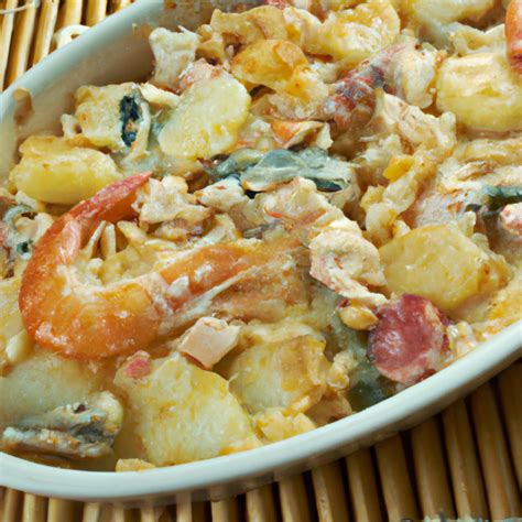 New England Seafood Casserole Recipe