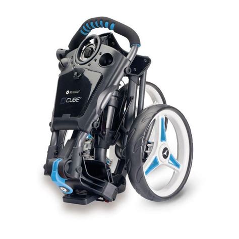 Motocaddy Cube Golf Trolley Graphitblau Golf Brothersde