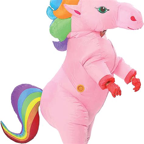 Pink Inflatable Unicorn Costume — The Costume Shop