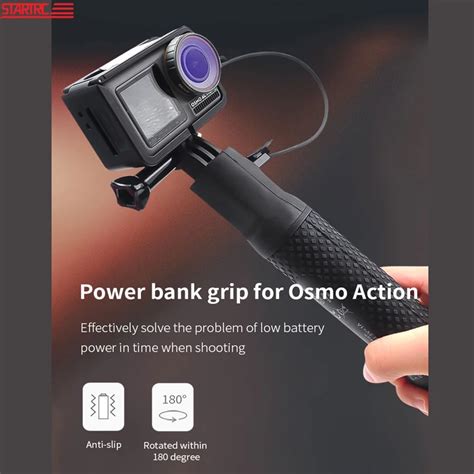 Startrc Osmo Action Handheld Charging Kit Charger Power Bank Grip