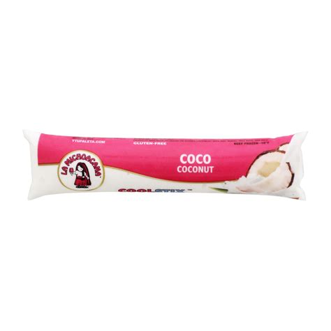 La Michoacana Single Coconut Bolis Coolstix Shop Bars Pops At H E B