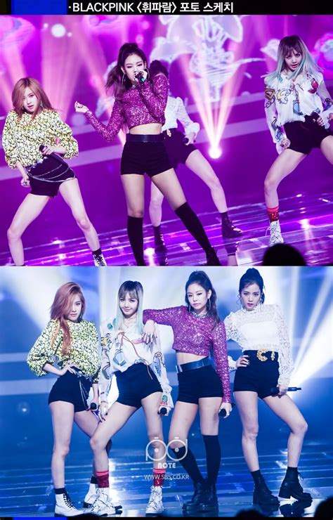 160821 Blackpink “whistle” And “boombayah” At Sbs Inkigayo Kpopping