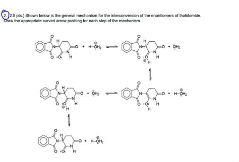 Solved Pts Shown Below Is The General Mechanism For The