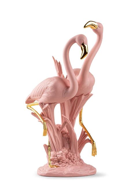 The Flamingos Sculpture Pink Lladro Australia