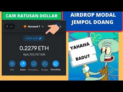 200 Dari Airdrop Crypto Modal Jempol Doang Airdrop Crypto Terbaru