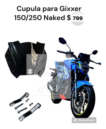 Cúpula Para Suzuki Gixxer 150 250 Naked Meses sin interés