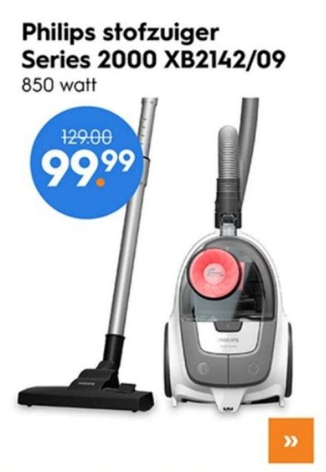 Philips Stofzuiger Series Xb Watt Aanbieding Bij Blokker