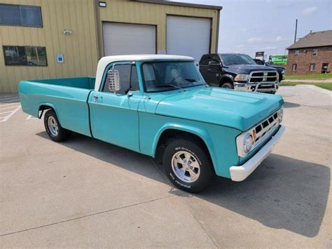 1961 Dodge D100 Pickup Vintage Mopar With 4 On The Floor For Sale