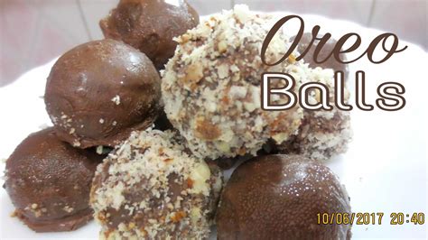 No Bake Oreo Cookie Balls Recipe ओरियो बॉल्स बनाने की विधि Chocolate Recipe Aradhana S Cooking