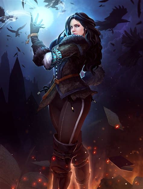 Yennefer Of Vengerberg Understroke Yennefer Of Vengerberg The Witcher Spiel The Witcher