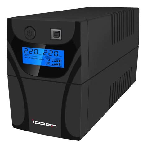 ИБП Ippon BACK POWER PRO LCD 800 ВА, купить в СПб и Москве - Юниджет