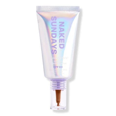 Naked Sundays Shade Beautyscreen Peptide Foundation Tint Spf Ulta Beauty