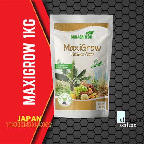 MAXIGROW FOLIAR 1kg CHC Agritech Organic Fertilizer For Plants