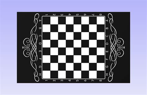 Chess Board 19*12" CNC inlay plan – Custom Cutting Boards by Broinwood