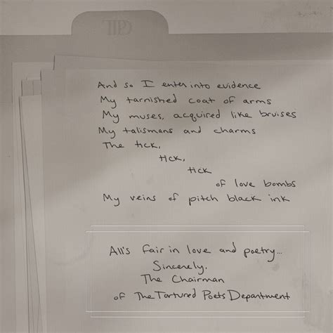 Taylor Swift: THE TORTURED POETS DEPARTMENT Songs | Taylor Swift ...