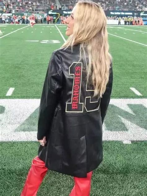 Kansas City Brittany Mahomes Chiefs Coat - Movie Jackets