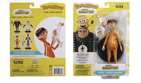 DEC229306 MINIONS BENDYFIGS VECTOR AF Previews World