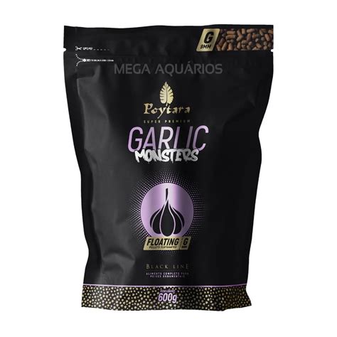 Ra O Suplemento Peixe Poytara Garlic Monsters Kit X G Floating G