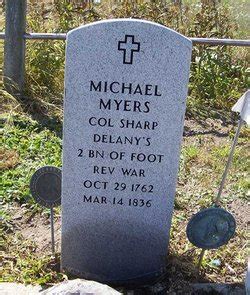 Michael Myers Find A Grave Memorial